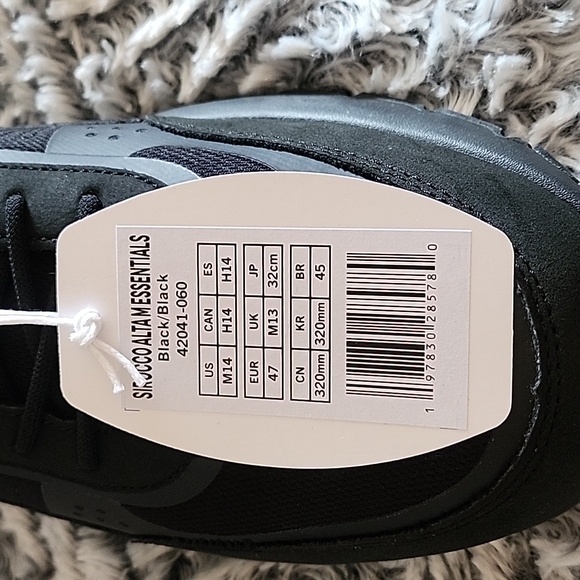 Hey Dude black Sirocco Alta Essentials shoes NWT men's size 14 - Picture 3 of 3